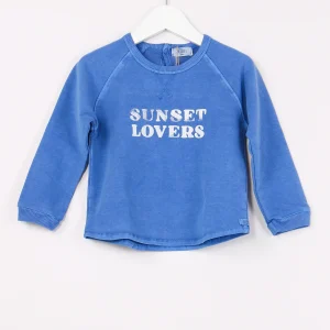 Felpa Sunset Jumper Blue Surf