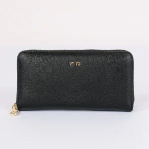 Keira Portafoglio Zip Around Nero