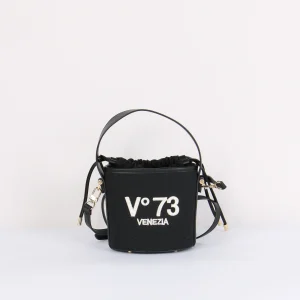 Responsible 73 Secchiello Canvas Logo Nero