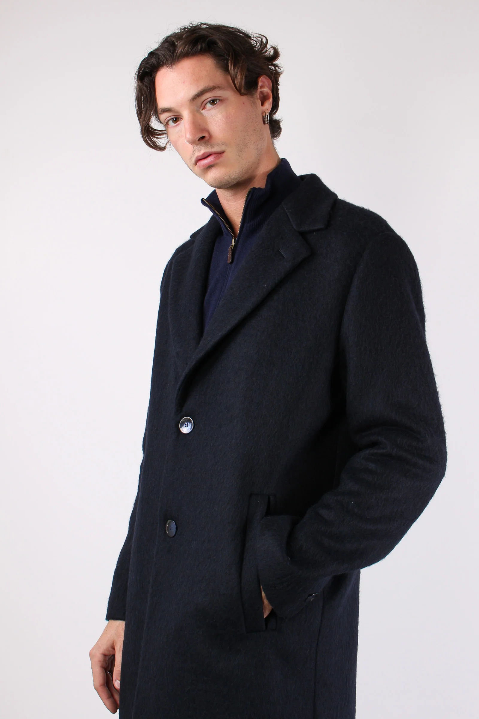 Bomber Cappotto Blu - immagine 4