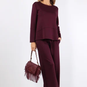 Pantalone Palazzo Coulisse Mod Vino