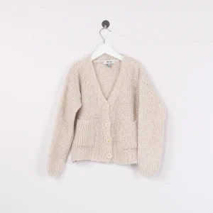 Cardigan Bottone Lana Soia