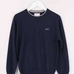 Pullover Leggero Profilo Navy Blue