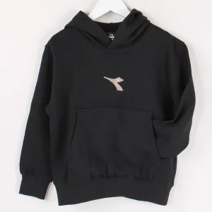 Felpa Cappuccio Tasca Centrale Nero