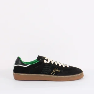 Sneakers Bicolor Camoscio Black/green