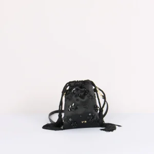 Kayla Tracolla Strass Nero