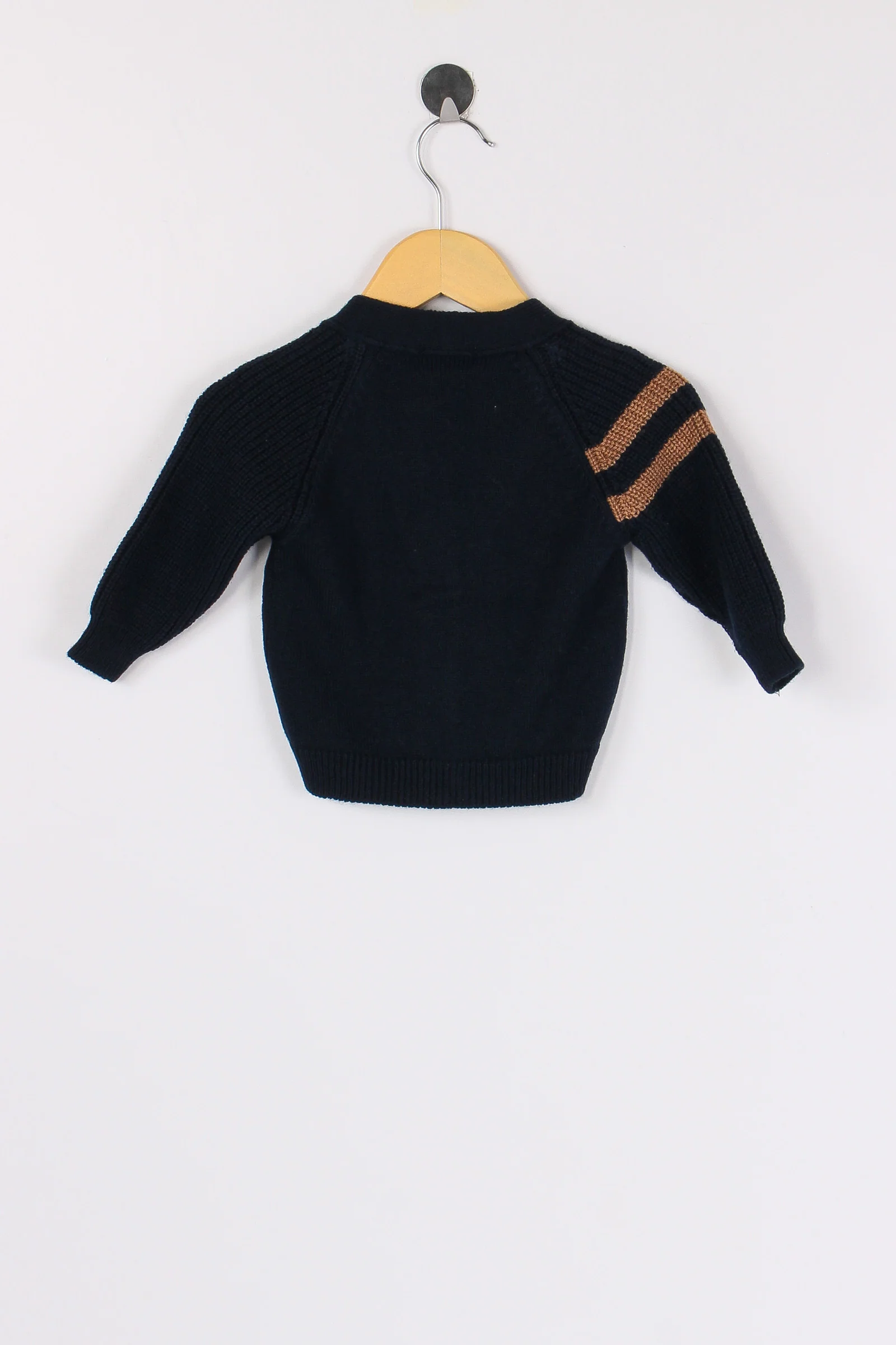 Cardigan Bottoni Dark Blue - immagine 3