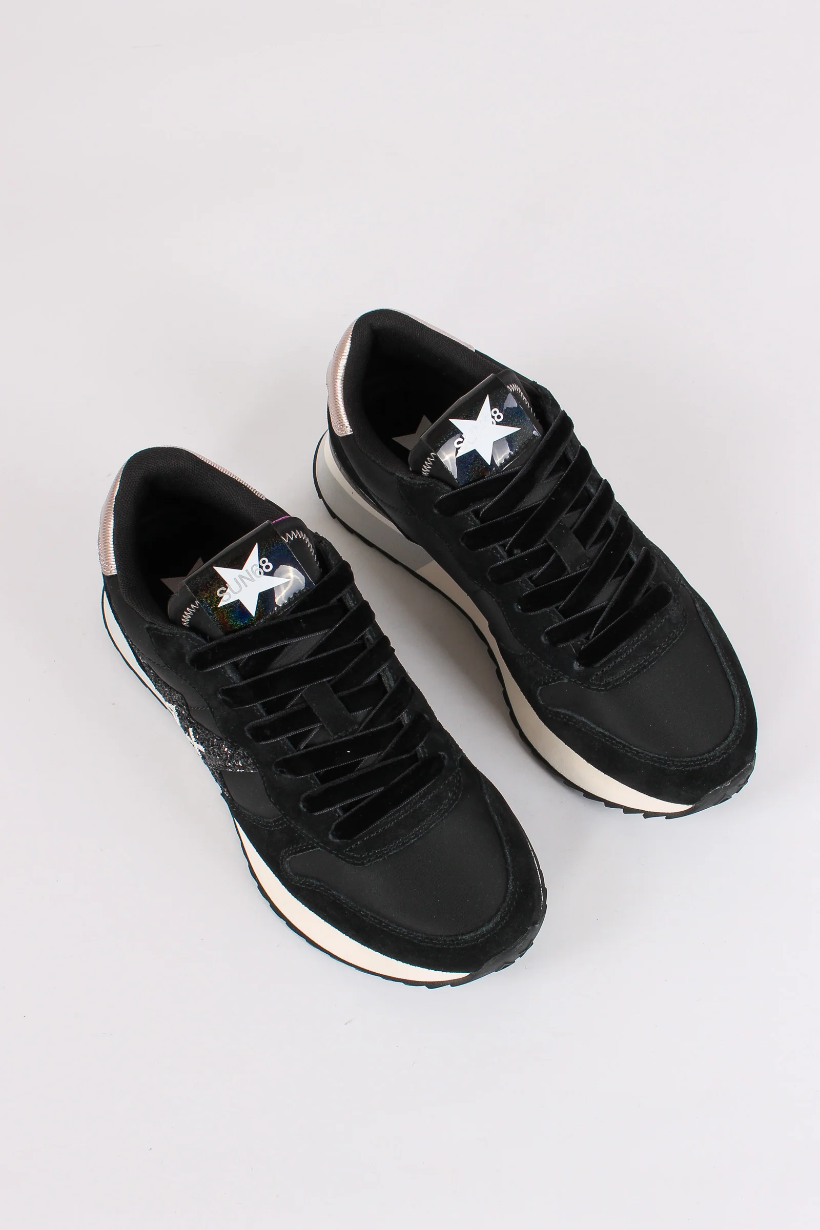 Sneaker Stargirl Glitter Logo Nero - immagine 5