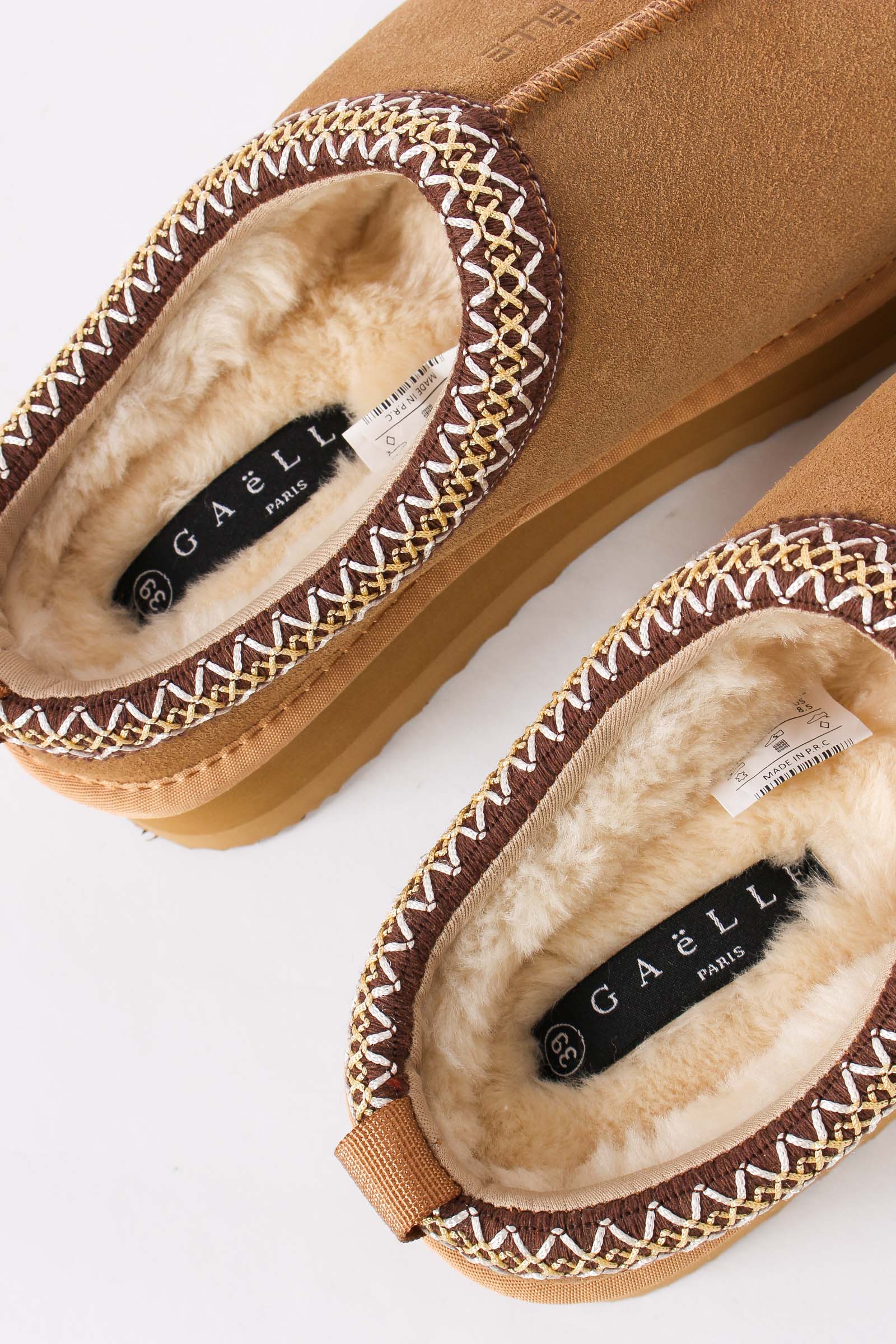 Eskimo Boots Banda Macrame Cammello - immagine 8