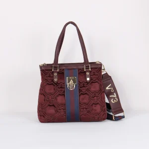 Cate Mini Shopping Bordeaux/blu