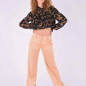 Pantalone Raso Palazzo Champagne