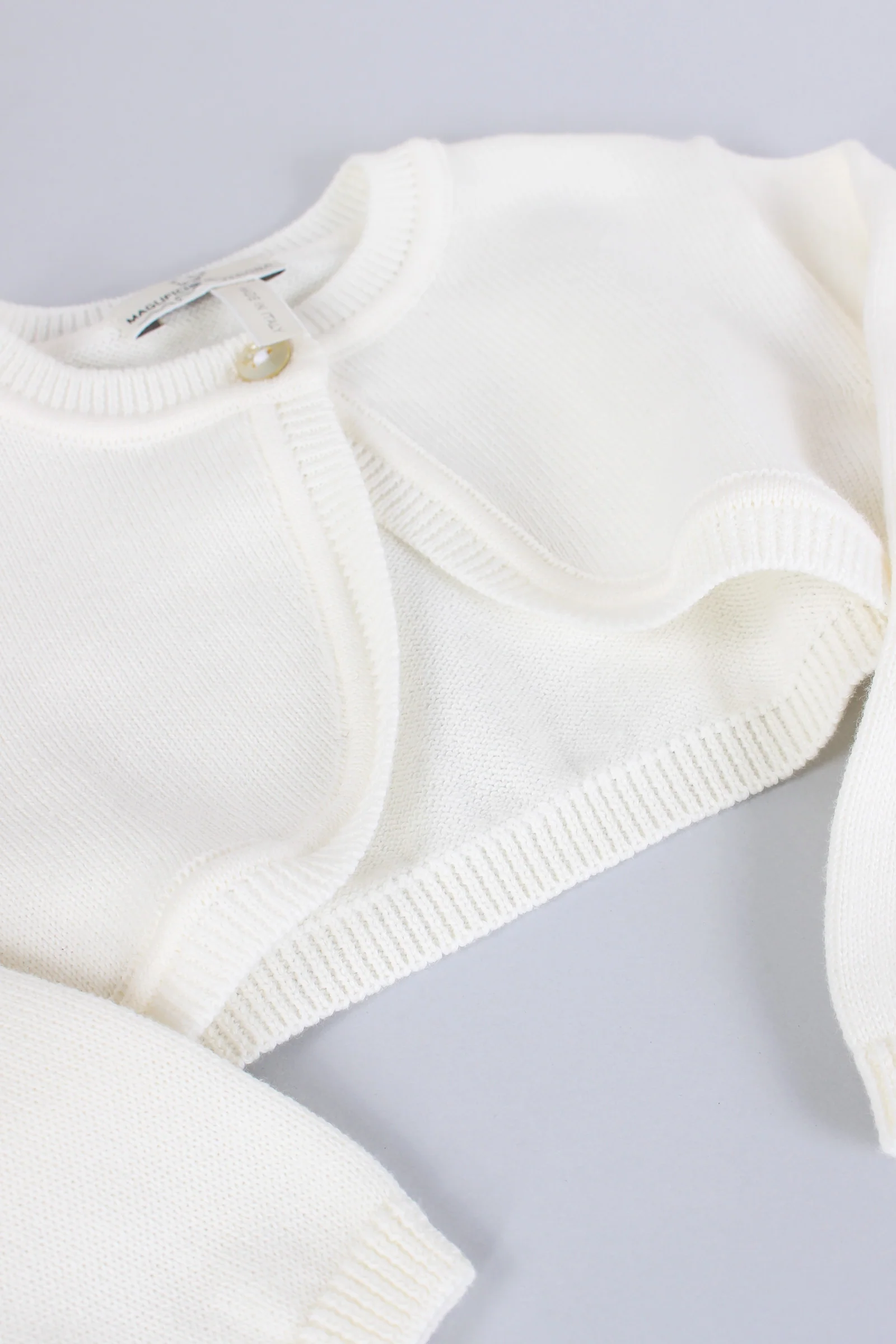 Coprispalle 1 Bottone Latte - immagine 5