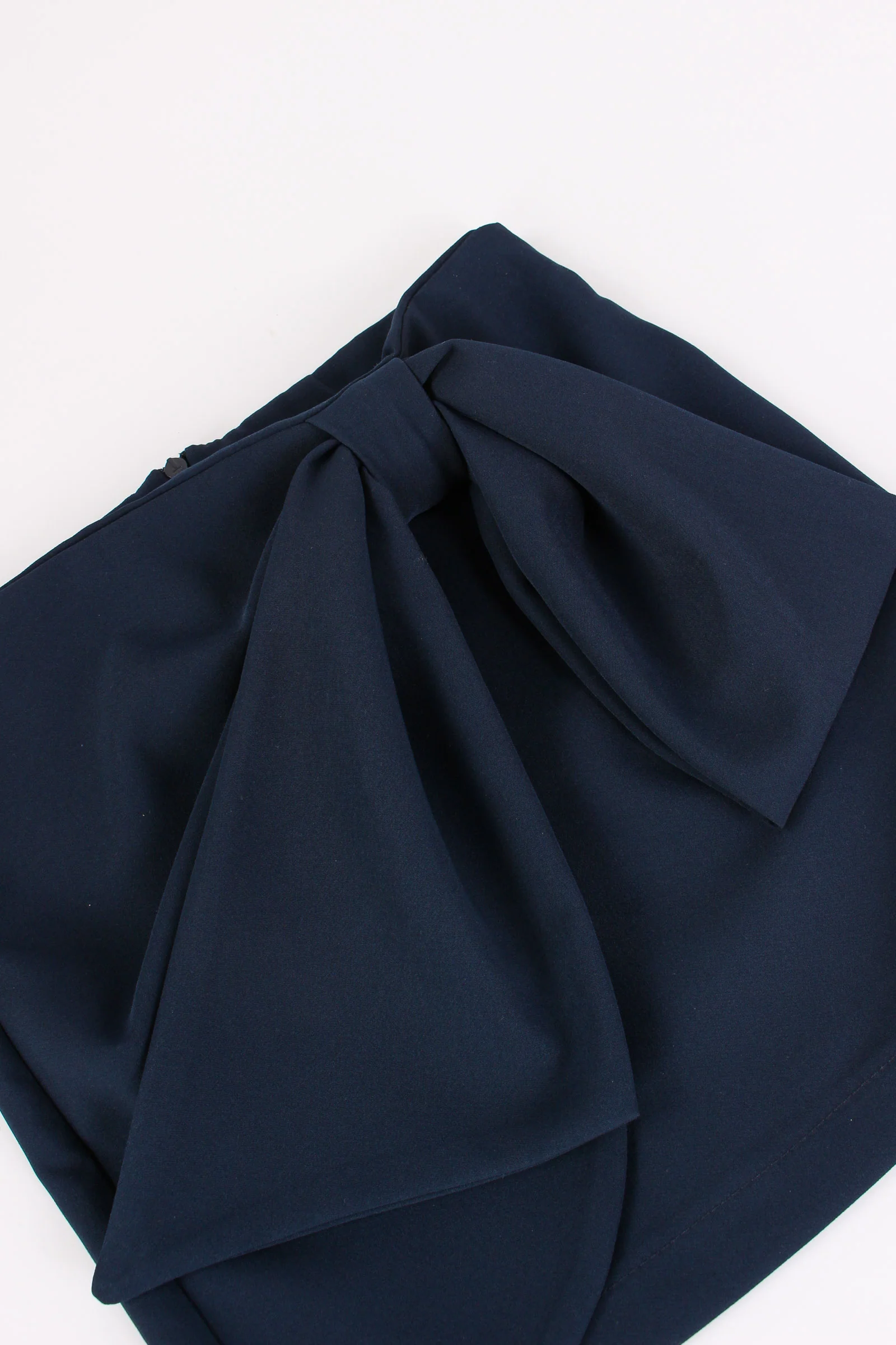 Gonna Fiocco Assimetrico Blu - immagine 5