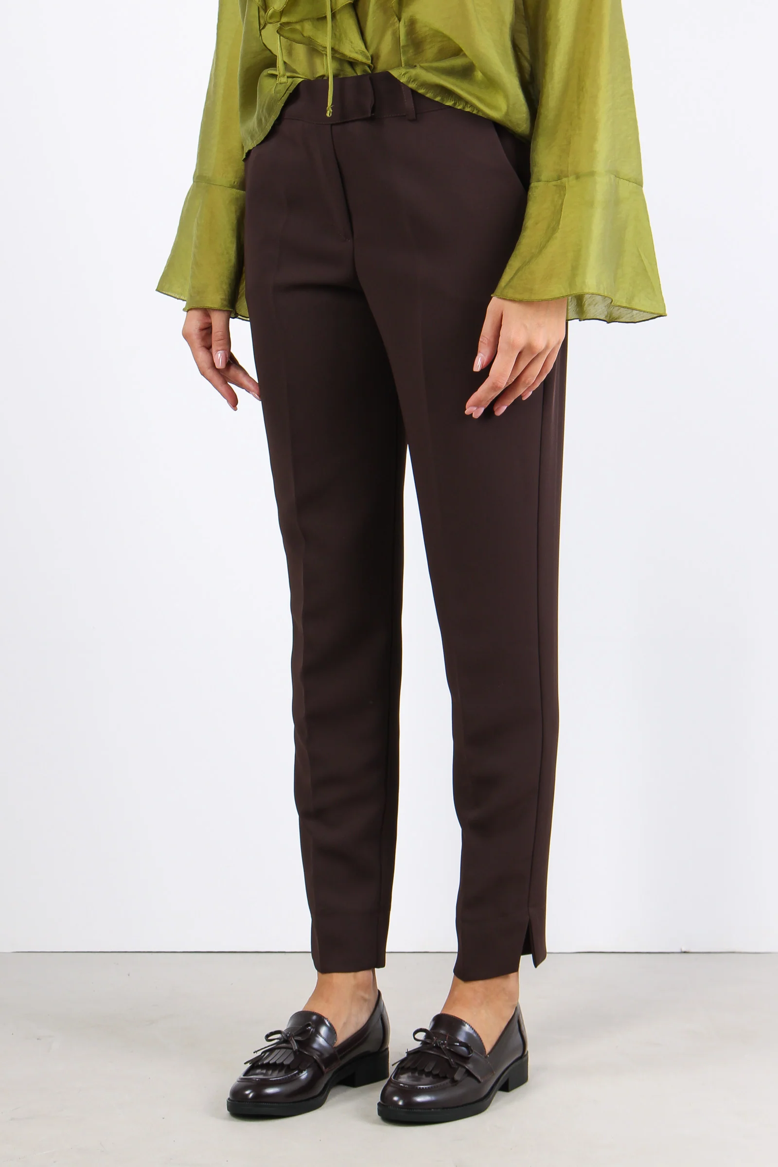 Pantalone Sigaretta Fluido Moro - immagine 4