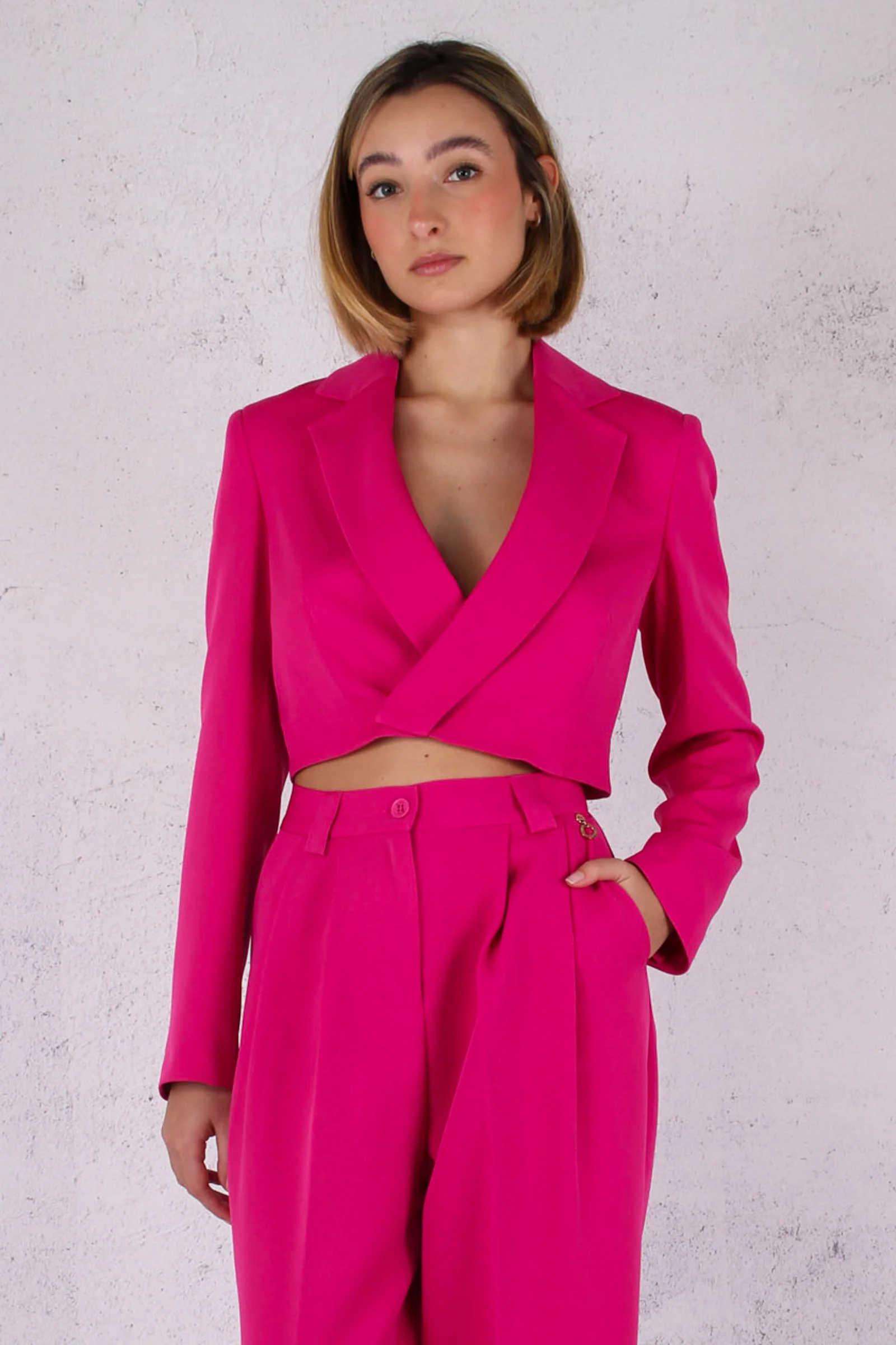 Aki Giacca Corta Magenta - immagine 2