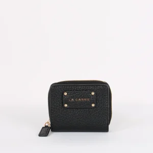 Portafoglio Piccolo Zip Black