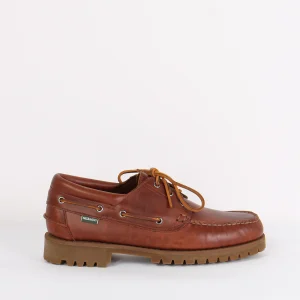 Scarpa Pelle 3 Fori Brown