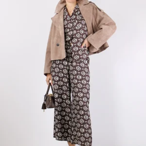 Oncia Camicia Seta Fantasia Wallpaper