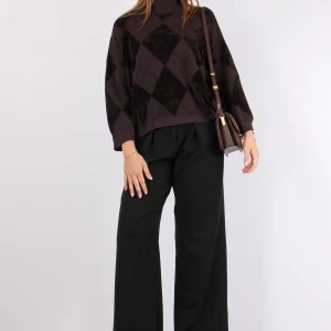 Collo Alto Rombi Ciniglia Inta Moro