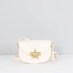 Saddle Bag Applicazione Stella Bianco