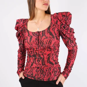 Maglia Arriccio Zebra Lurex Red Tiger