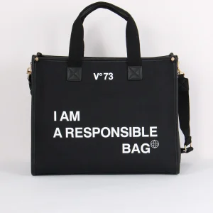 Responsability Bis Tote Grande Nero