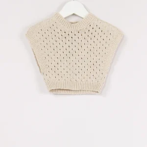 Maglia Traforata Beige