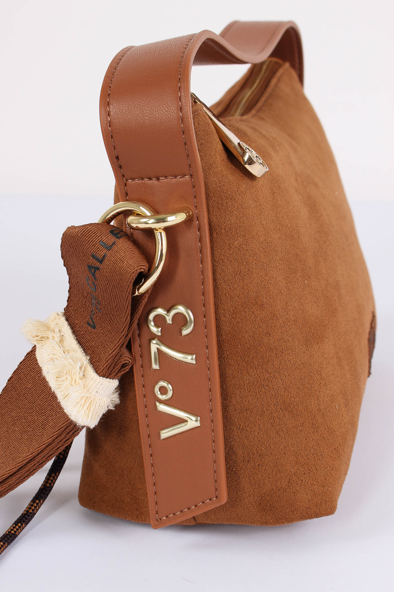 Danielle Sacca Mini Ecocamoscio Cuoio - immagine 5