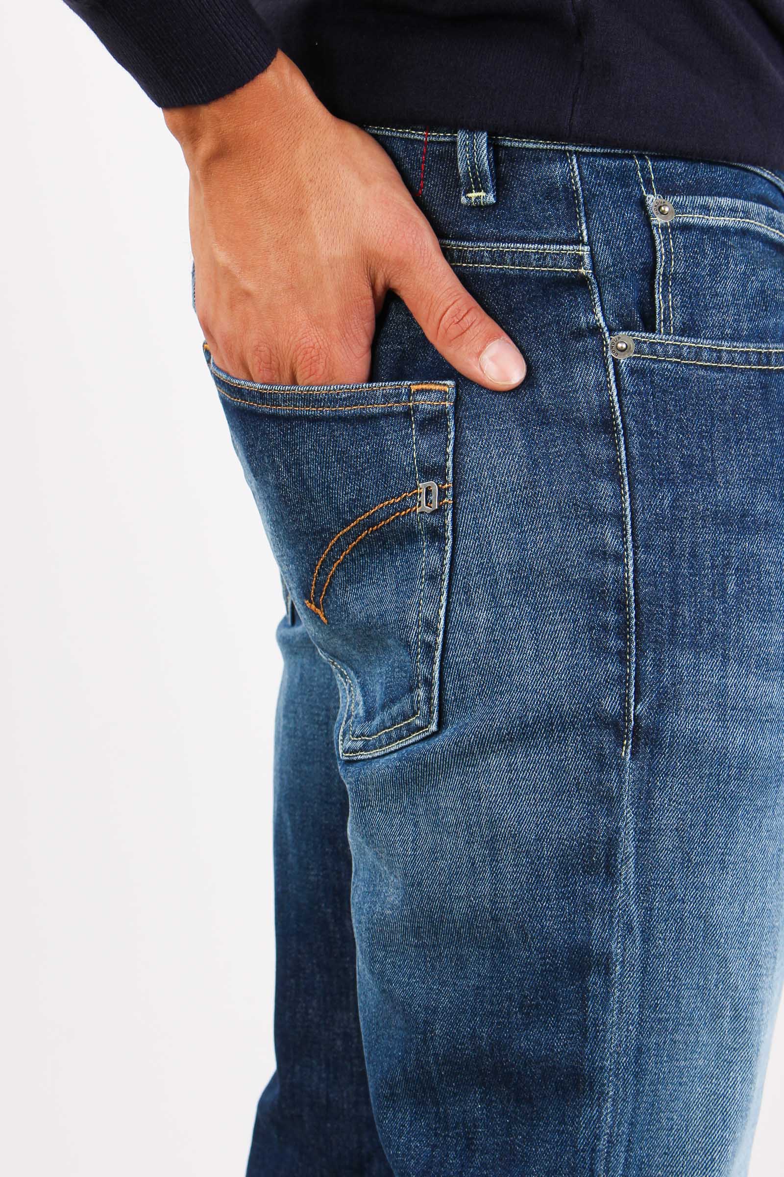 Brighton Denim Micro Rotture Denim Medio - immagine 8