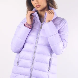 Piumino Svasato Lavanda