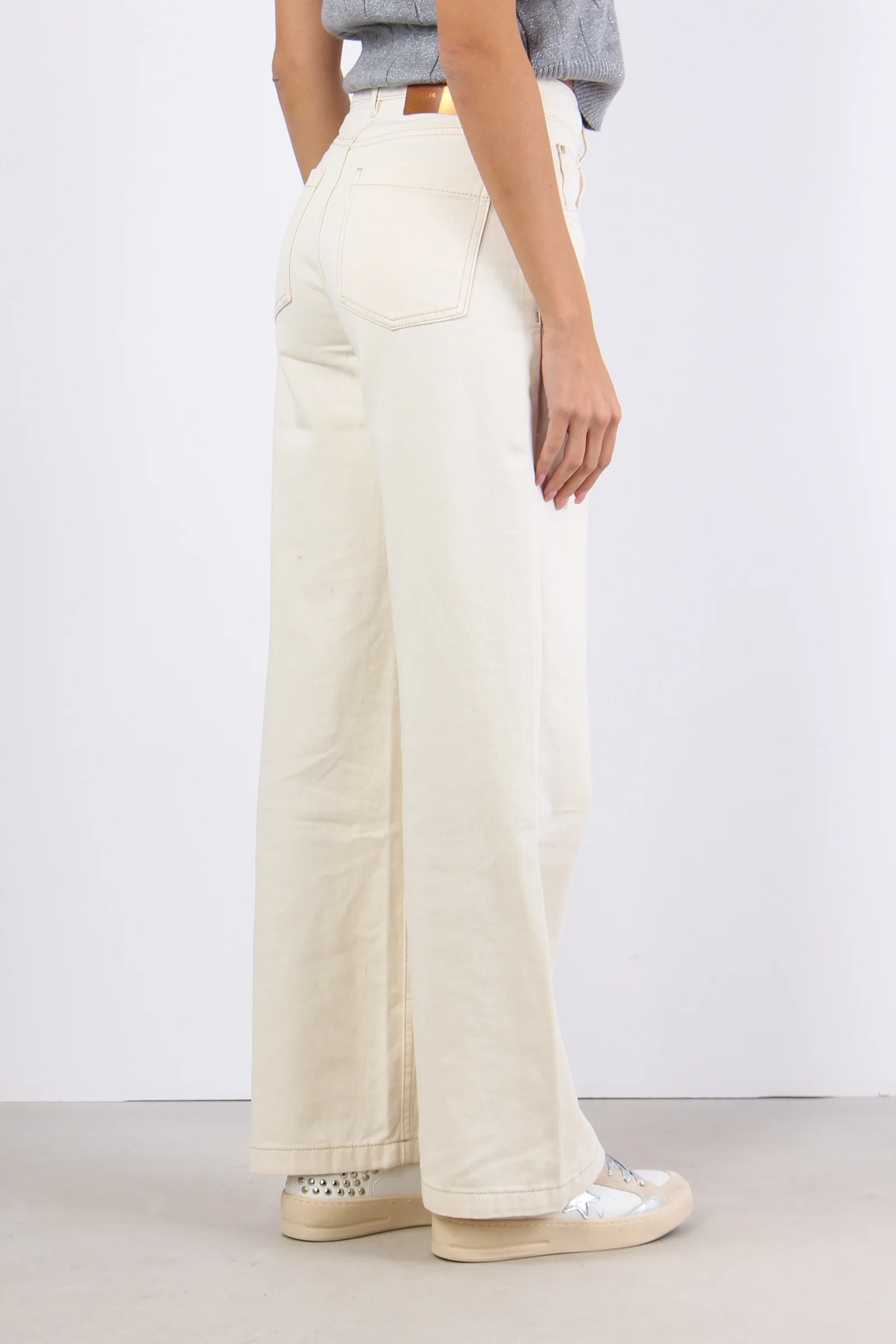 Denim Wilde Fit Panna - immagine 8