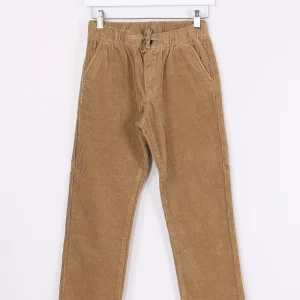 Pantalone Velluto Coulisse Beige
