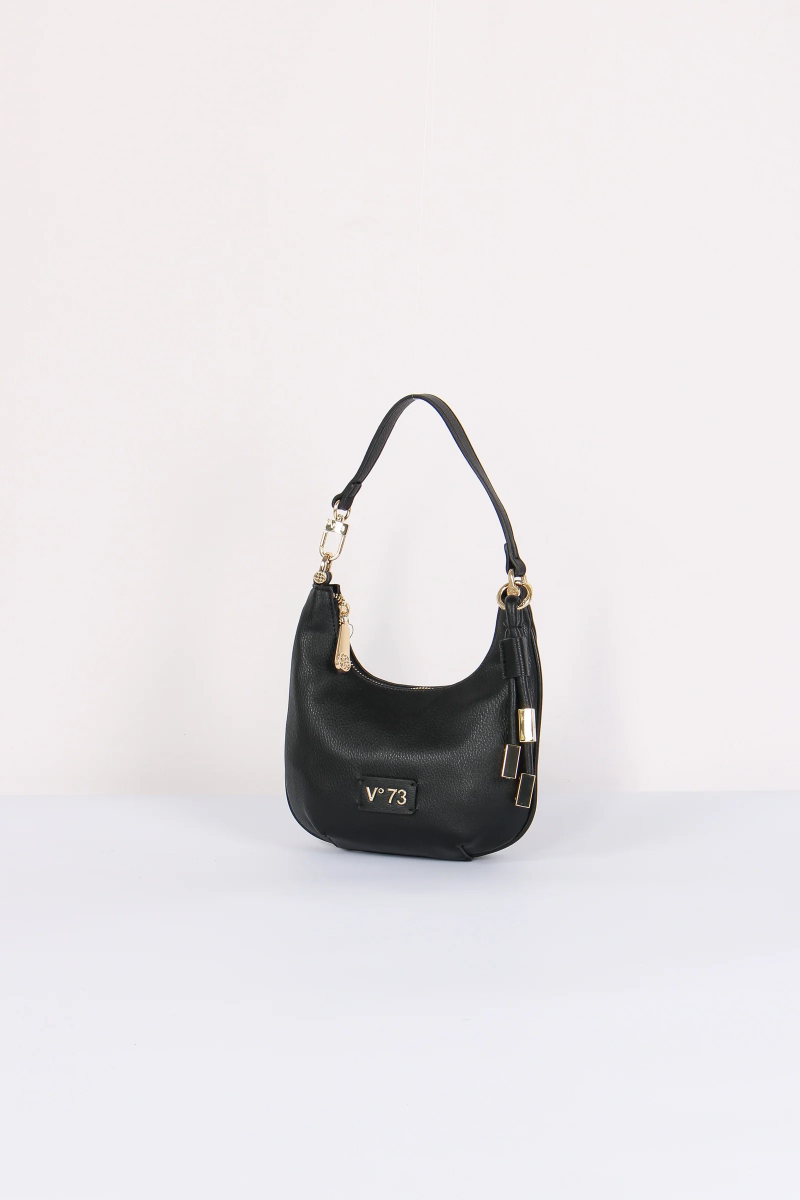 Amber Mezzaluna Small Ciondolo Oro Nero - immagine 3