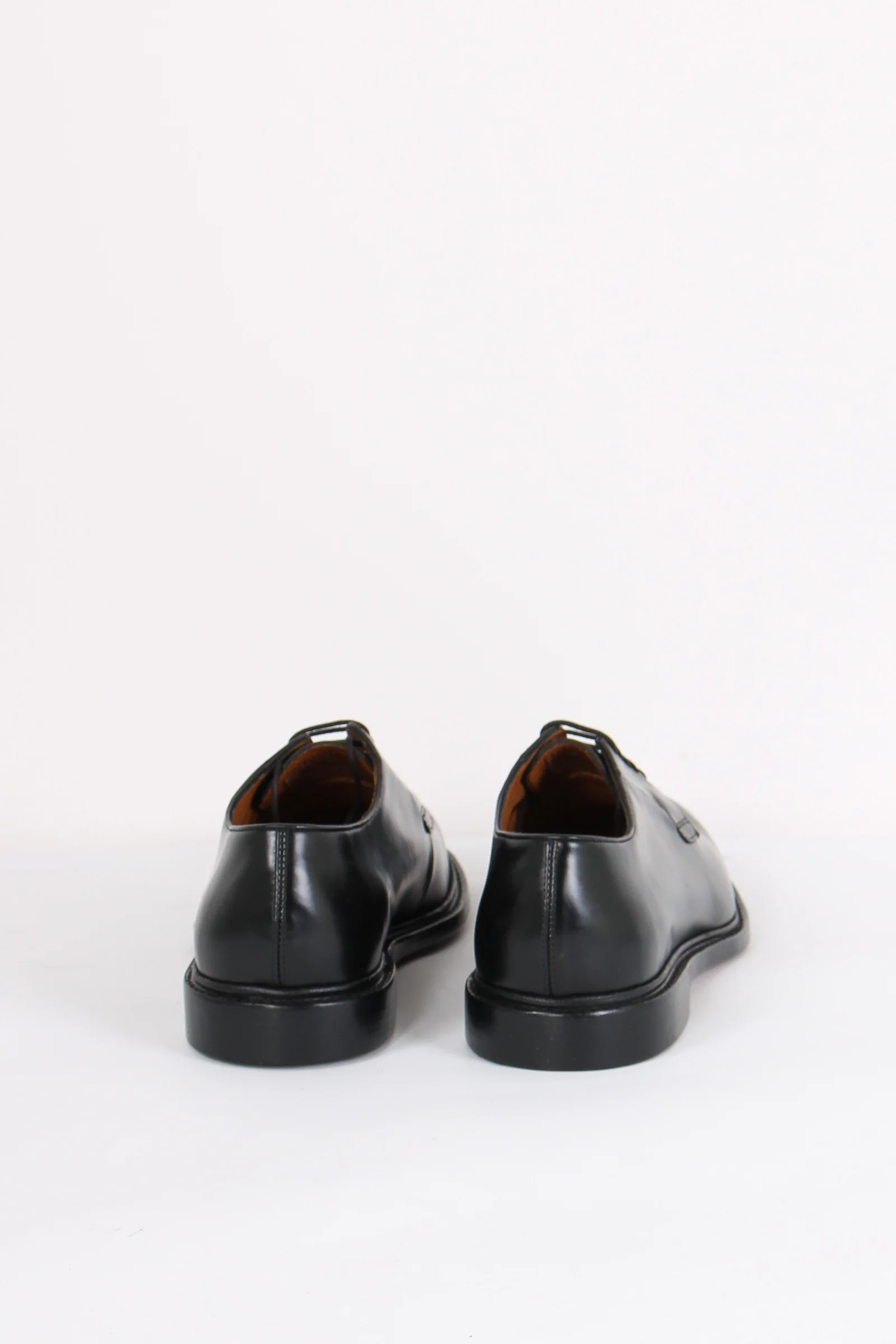 Scarpa Allacciata Pelle Black - immagine 4