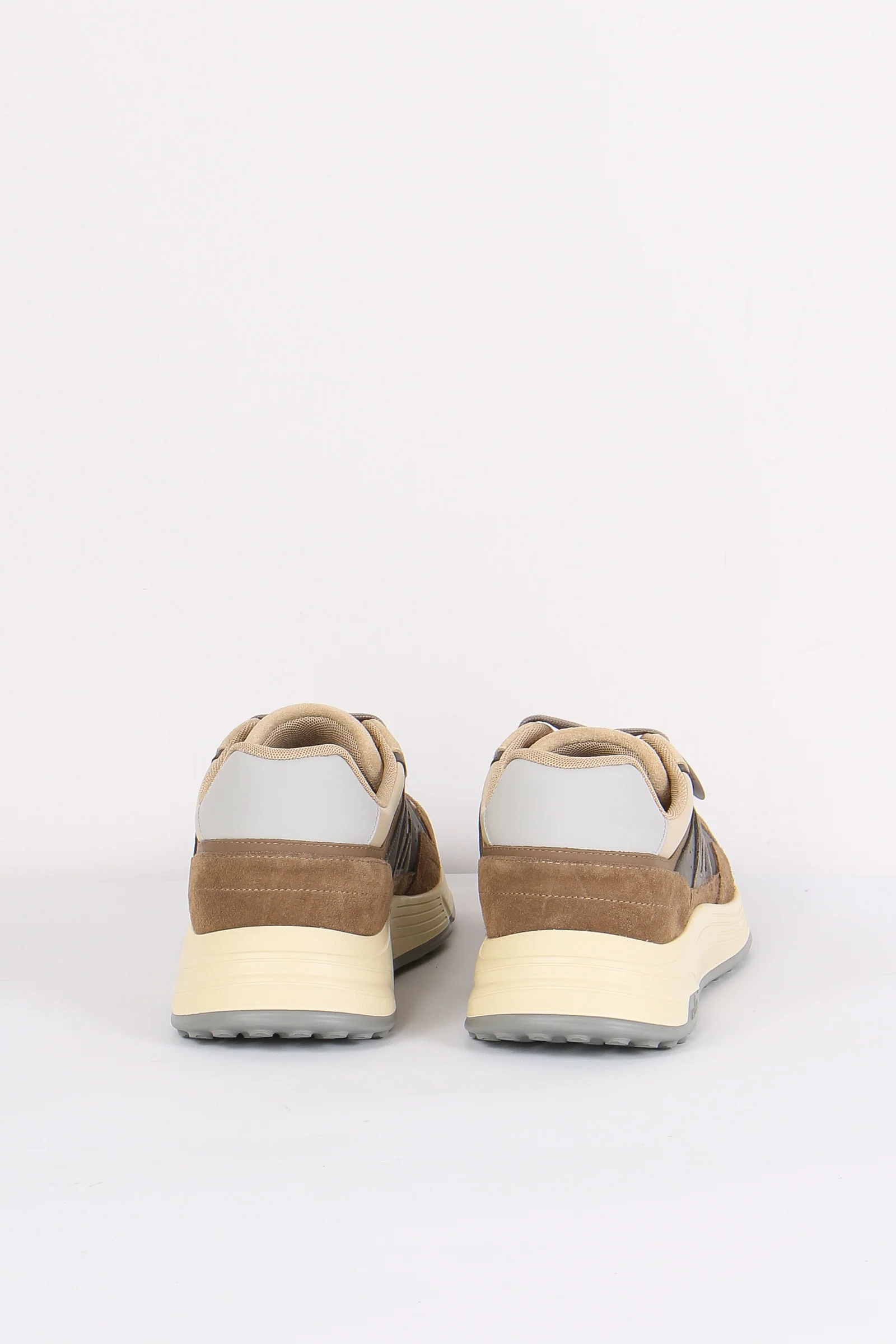 Sneaker Hyperlight Camoscio Marrone/beige - immagine 5