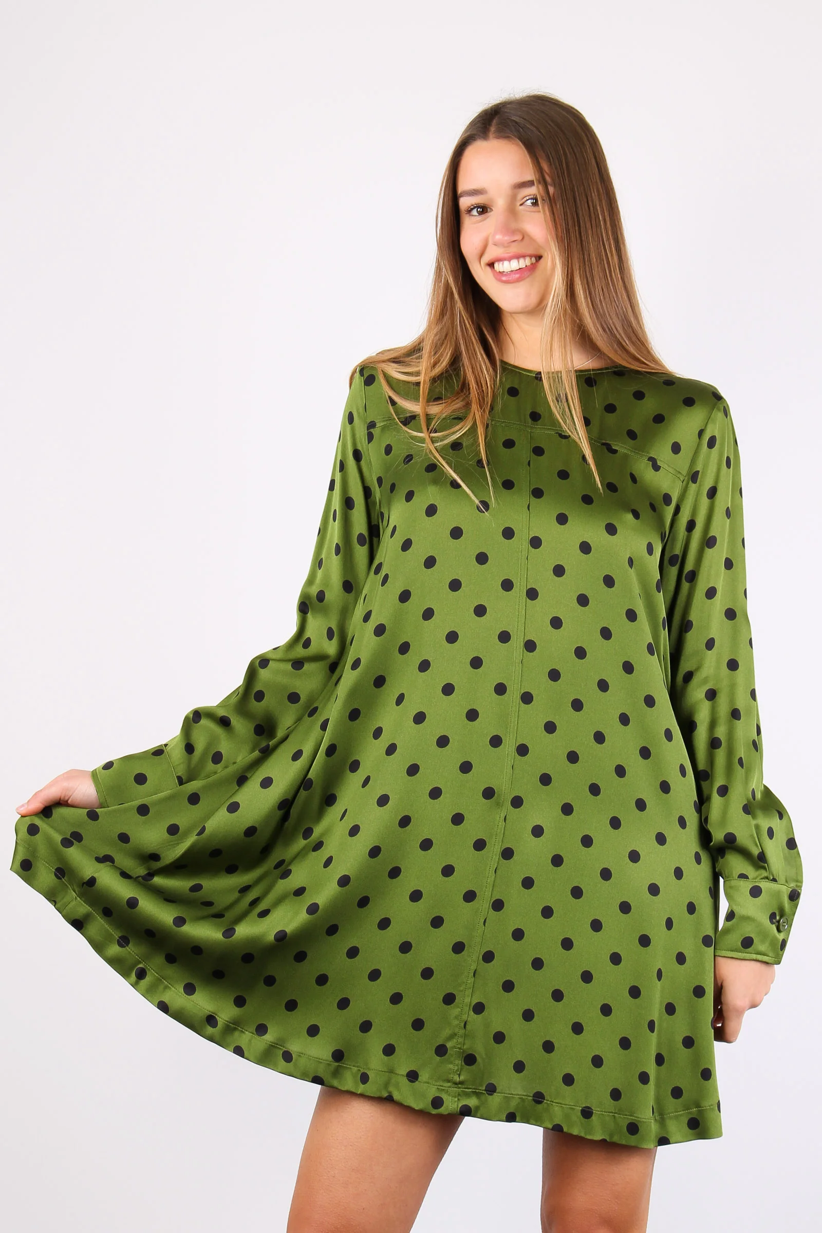 Abito Pois Kiwi - immagine 3