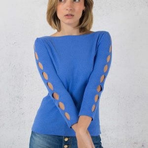 Maglia Aperture Manica Ortensia