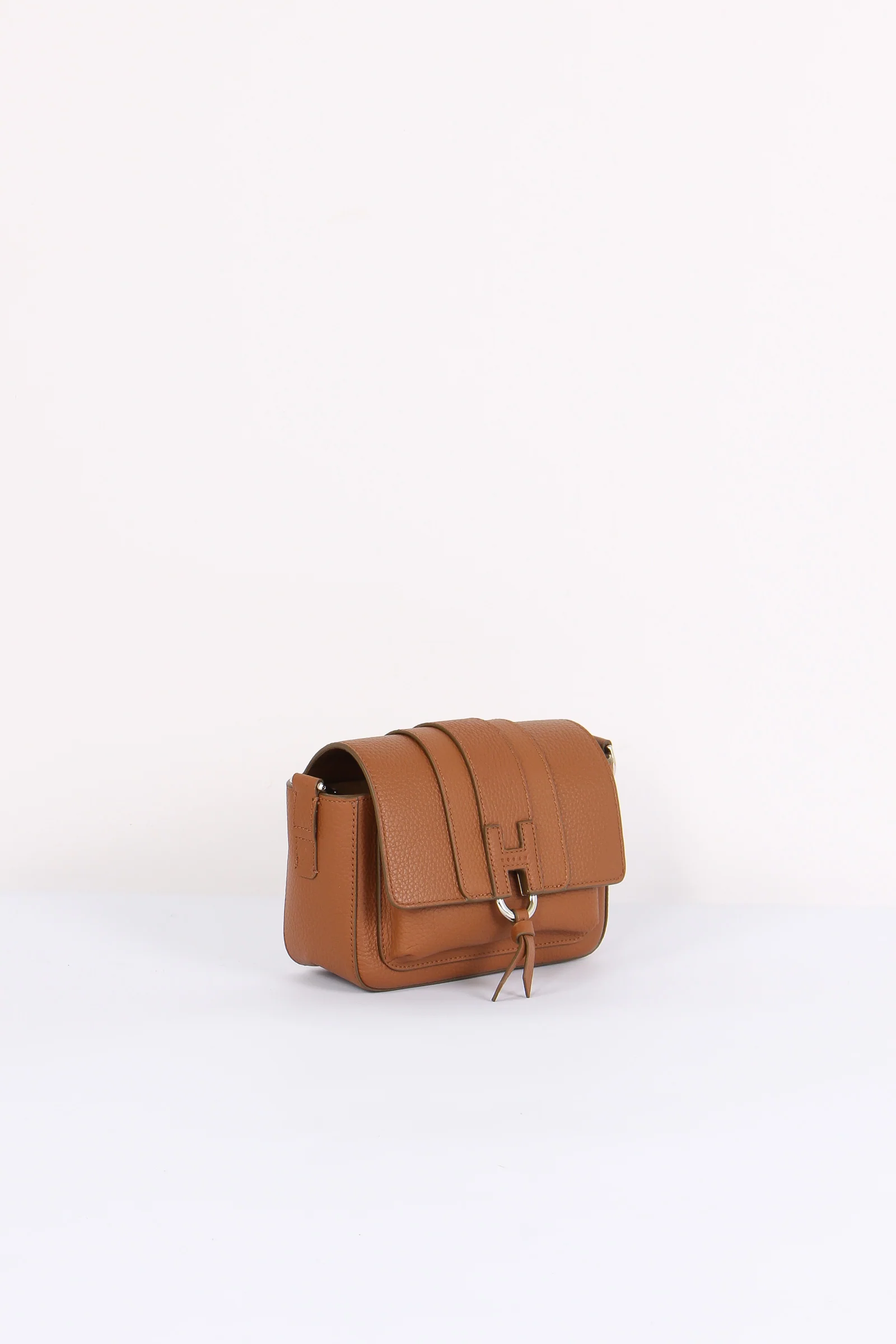 Borsa Tracolla Pelle Nappa Marrone - immagine 8