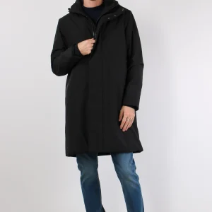 Barry Parka Cerniera Nastrata Black