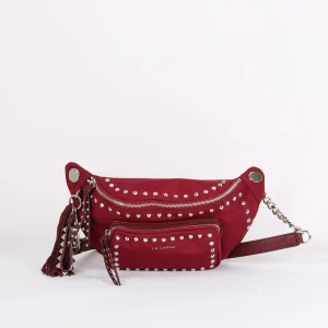 Marsupio Nylon Borchie Cherry