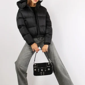 Bomber Riga Nylon Cangiante Black