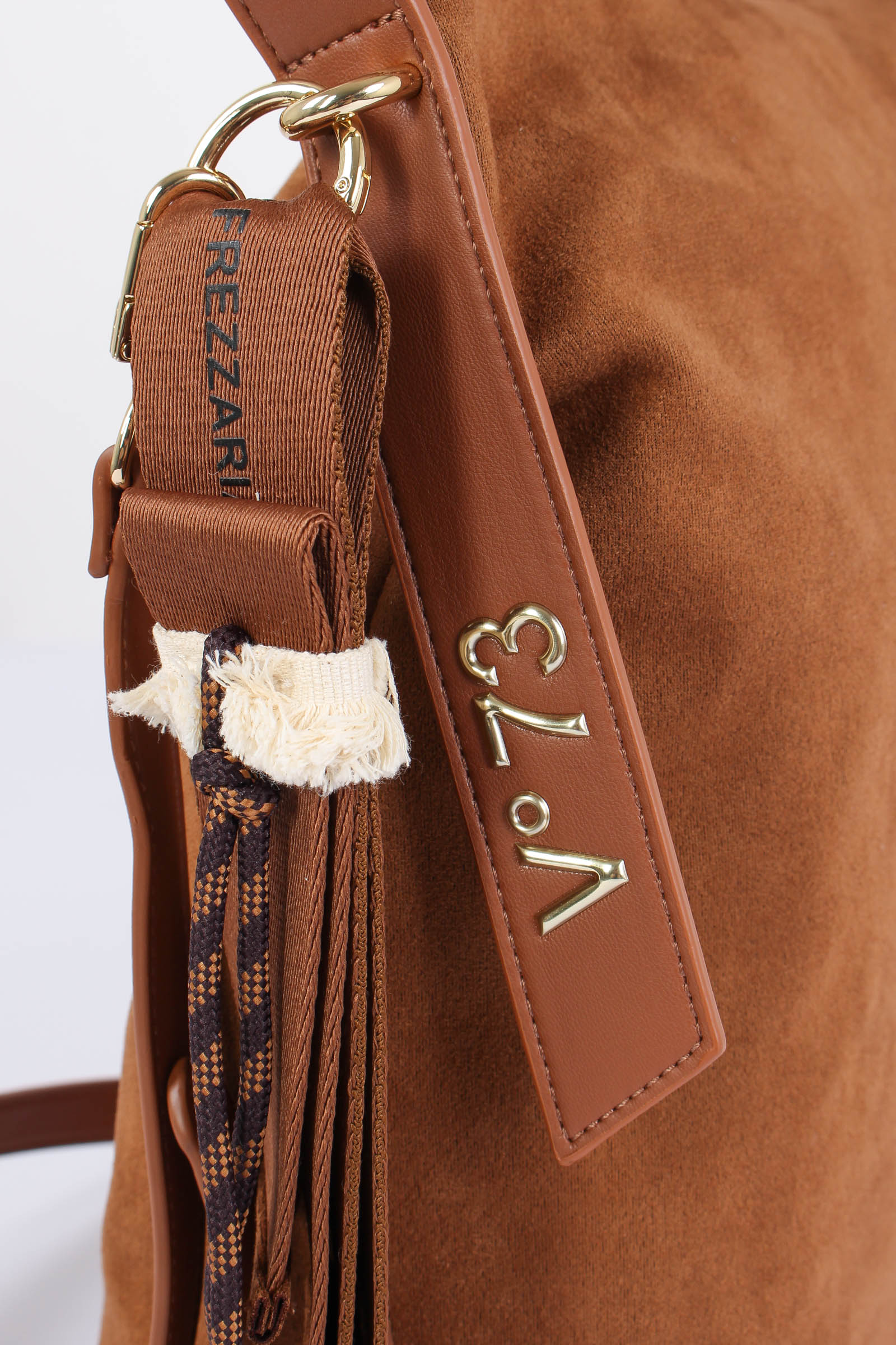 Danielle Sacca Hobo Ecocamoscio Cuoio - immagine 9