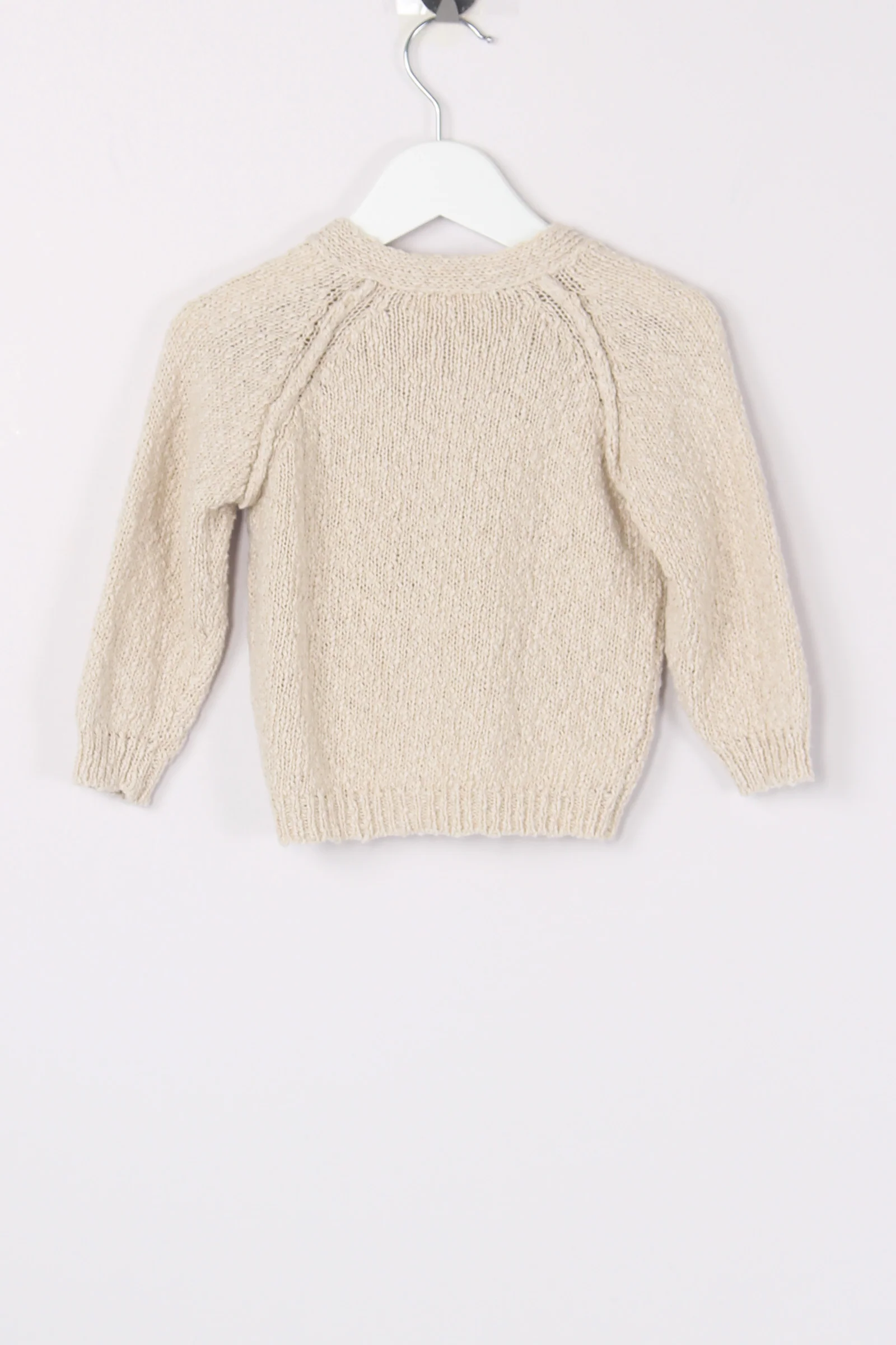 Cardigan Basico Natural - immagine 3