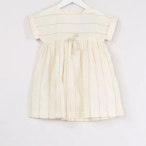 Abito Riga Lurex Off White