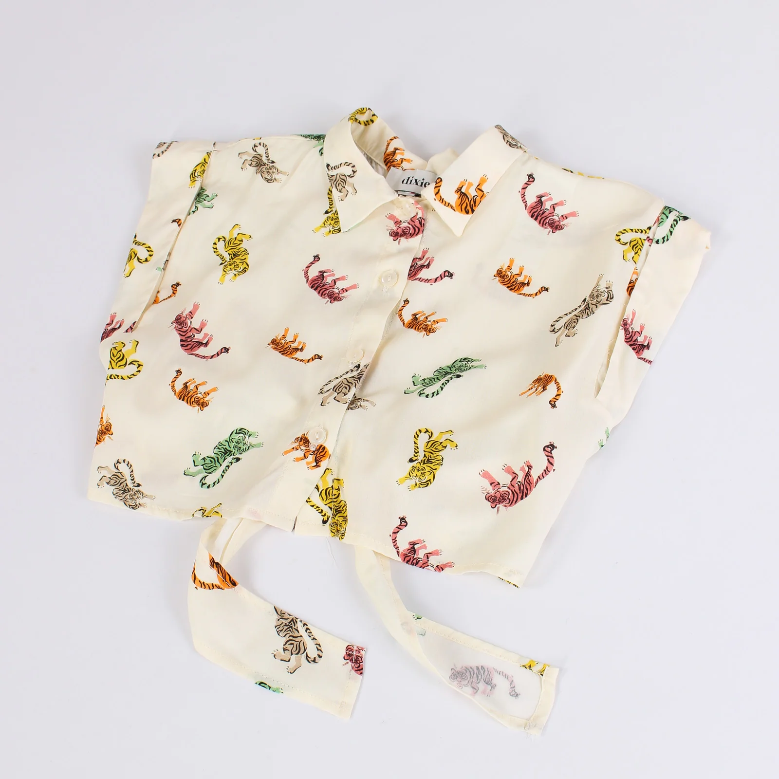 Camicia Fantasia Tigre Multicolor - immagine 8