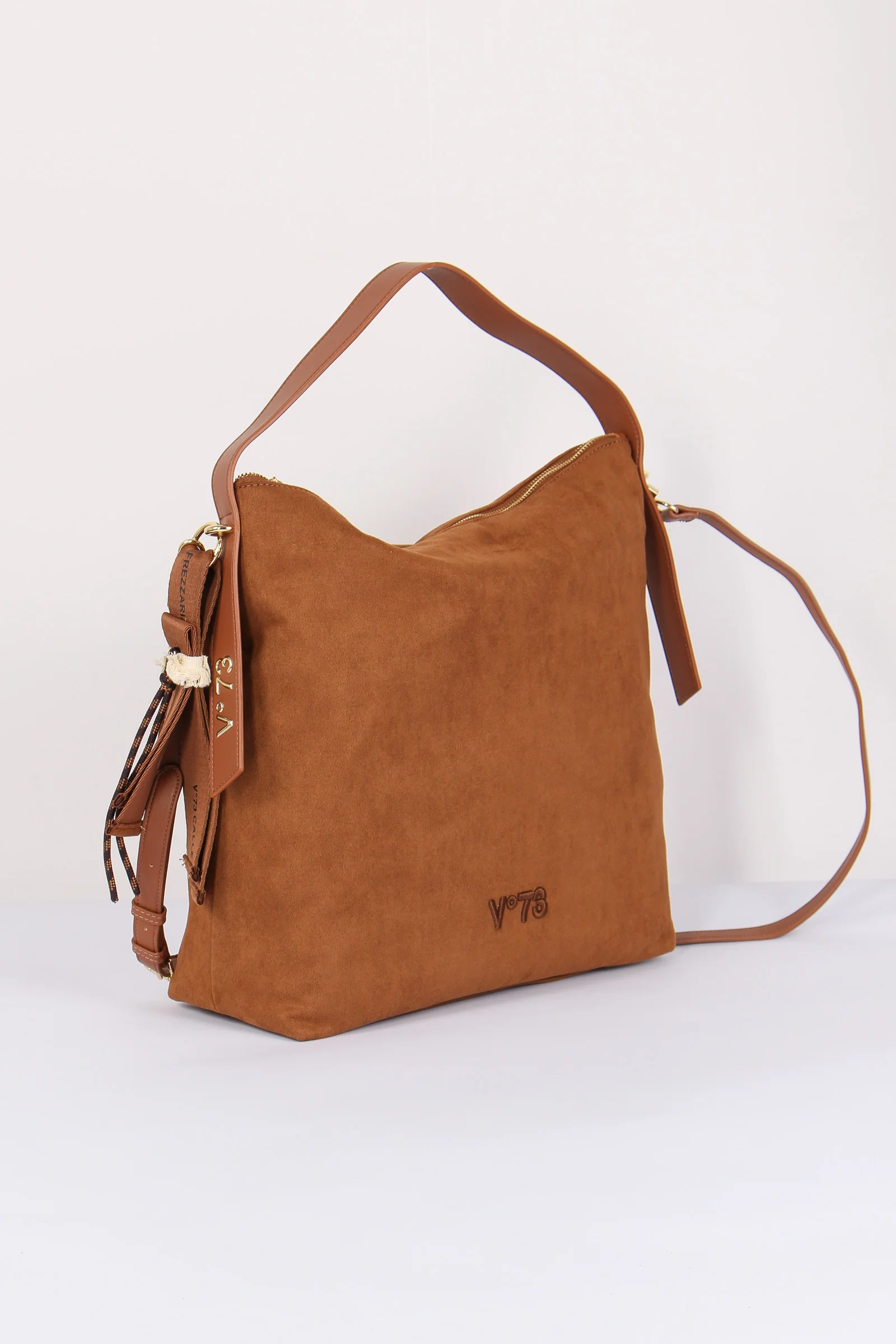 Danielle Sacca Hobo Ecocamoscio Cuoio - immagine 7