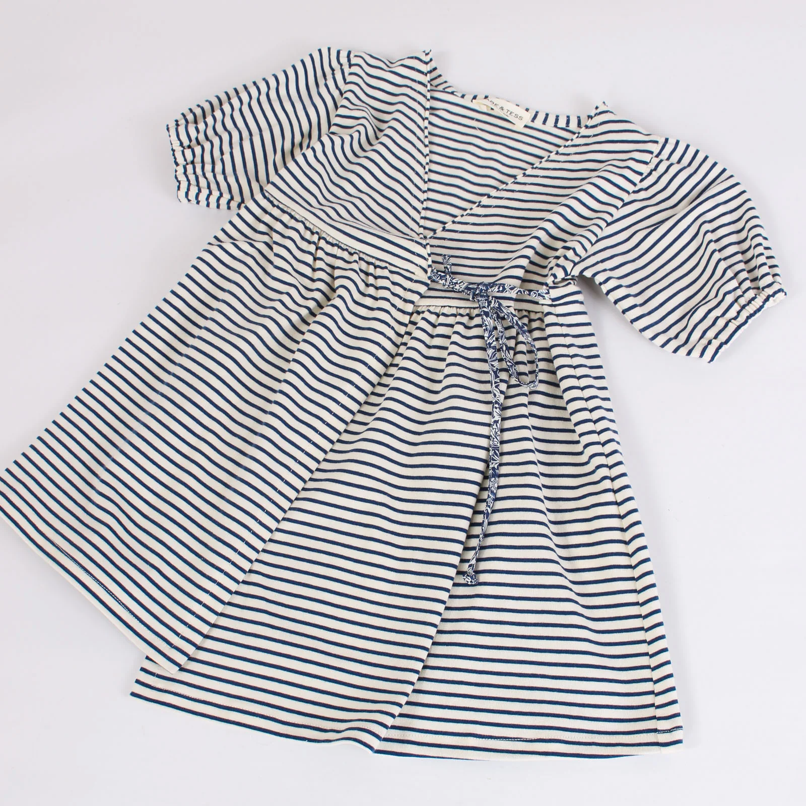 Abito Incrocio Jersey Blu Riga - immagine 6