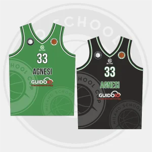 AGNESI canotta basket double
