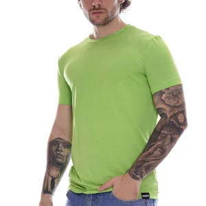 Dsquared T-shirt Verde Da Uomo