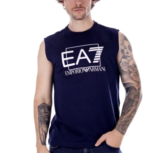 Armani T-shirt Nera Da Uomo